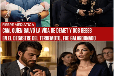 Can, deprem felaketinde Demet’in hayatını ve iki bebeği kurtaran, ödüllendirildi 🏅💖👶👶