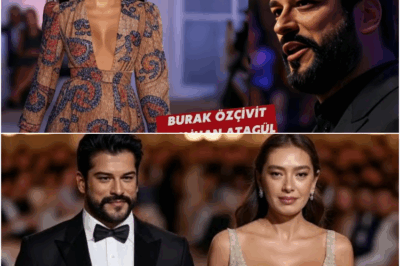Neslihan Atagül, güzelliğiyle moda defilesinde Burak Özçivit’i ve izleyicileri şaşkına çevirdi. ✨💫
