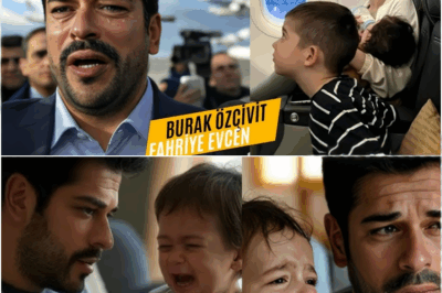 Fahriye, Burak Özçivit’ten boşandıktan sonra çocuklarını alarak Almanya’ya gitti.👶