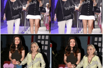 Aaradhya bachchan taking care of daadi jaya bachchan, Aaradhya Jaya bachchan happy mood spotted