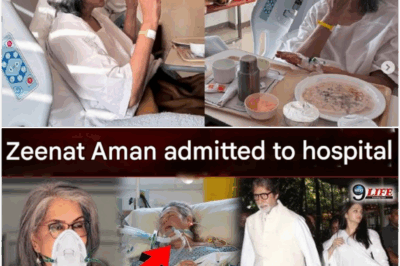 Zeenat Aman admitted to hospital, bad news comes, Amitabh-Aishwarya come to meet her
