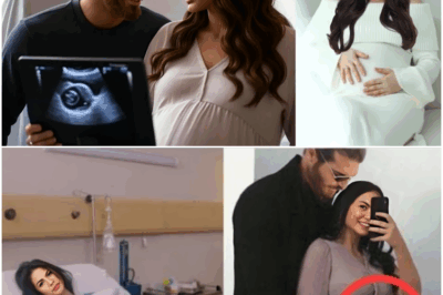 Demet Özdemir hamileyken doğum başladığında hastaneye kaldırıldı. 👶🚑❤️