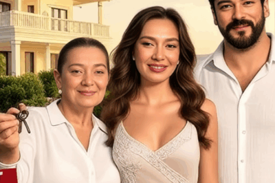 Burak’ın annesi, Burak ve Neslihan’a düğün yıl dönümlerinde bir yazlık ev hediye etti. 🏡💖