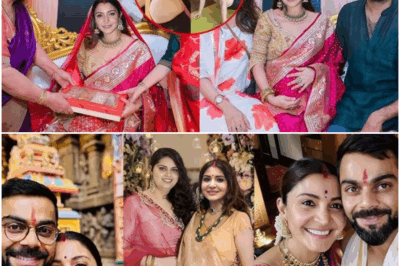3rd time Pregnant Anushka Sharma’s First Look from Godh Bharai with Virat Kohli after Retirement!