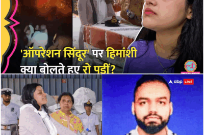 ‘This operation should not end here,’ – What did Himanshi Narwal say about Operation Sindoor?