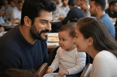 Burak ve Neslihan, ‘Kara Sevda’ dizisi ekibiyle birlikte kutlama yemeğine katıldı. 🎉🍽️🎬