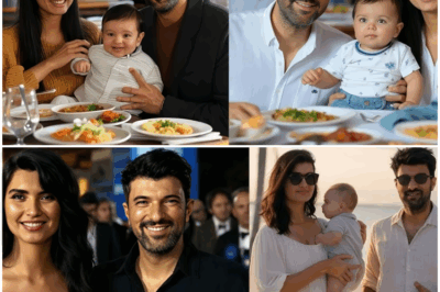 Engin ve Tuba, Kara Para Aşk dizisi ekibiyle birlikte bir kutlama yemeğine katıldılar. 🎉🍽️🎬