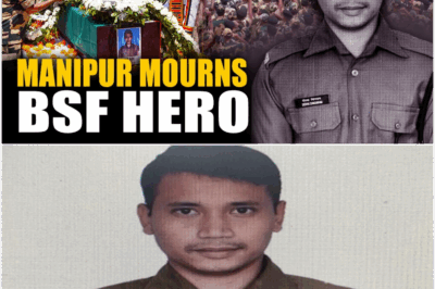 Manipur honors BSF constable Deepak Chingakham for his ultimate sacrifice defending the motherland