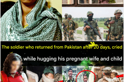 The soldier returned from Pakistan and cried bitterly in front of his pregnant wife and child! BSF Jawan Returns From Pakistan