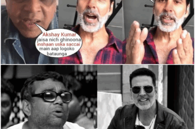 Akshay Kumar’s shocking Reaction to Paresh Rawal as Akshay filed FIR against Paresh Rawal !