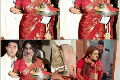 Sara Ali Khan Greh Pravesh in Sasuraal with Husband after Marriage