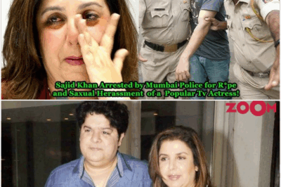 Shocking! Farah Khan brokedown as Sajid Khan Arrested by Mumbai Police for R*pe of a Tv Actress