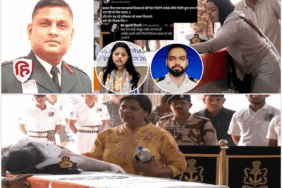 Army officer taught a lesson to those who pointed fingers at martyred Navy officer’s wife Himanshi. Pahalgam