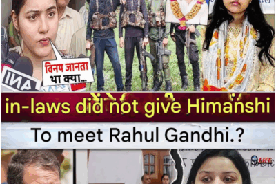 Vinay Narwal’s wife Himanshi did not meet Rahul Gandhi, family members told the real reason