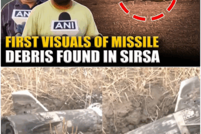 First visuals of missile debris found in Sirsa, Haryana; Eyewitness narrates moment of impact story