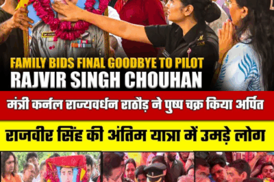 Family of Pilot Rajvir Singh Chouhan Pays Tribute After Kedarnath Chopper Crash
