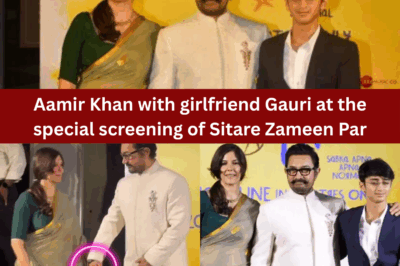 Aamir Khan and Girlfriend Gauri Steal the Spotlight at the Star-Studded Special Screening of “Sitare Zameen Par”