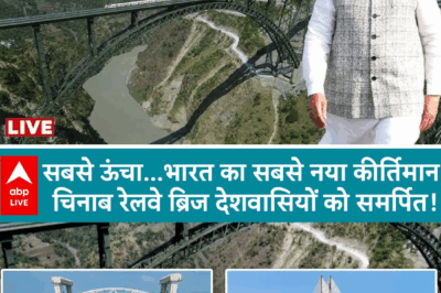 Prime Minister Narendra Modi Inaugurates World’s Highest Rail Arch Bridge Over Chenab River