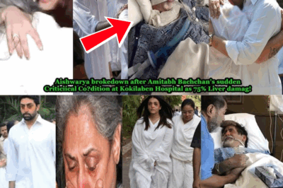 A Nation Holds Its Breath: Amitabh Bachchan’s Sudden Health Crisis Leaves Fans and Family in Deep Distress