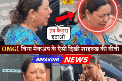 Shah Rukh Khan’s Wife Gauri Caught Without Makeup in Bandra for Lunch Party—Fans Stunned by Her Raw, Unfiltered Look!