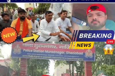 Ghaziabad Bloodbath: Ravi Sharma Gunned Down at Police Station Gate—Cops Filmed the Murder, Killers Roam Free