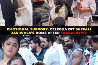 Rashmi Desai, Hindustani Bhau, and Mahira Sharma Pay a Visit to Shefali Jariwala’s Residence: A Night of Friendship and Celebration