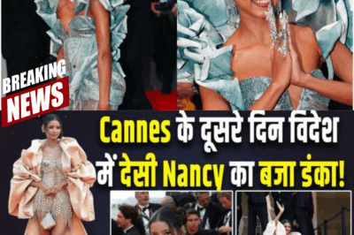 Nancy Tyagi Stuns at Cannes 2025: From DIY Queen to Red Carpet Icon, Her Transformations Leave Everyone Spellbound