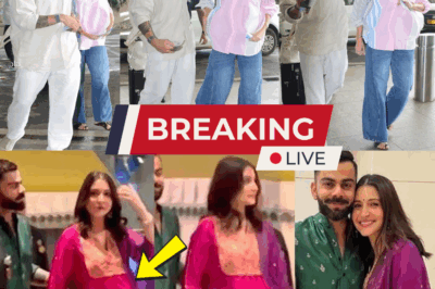 Anushka Sharma Flaunts Baby Bump as Virat Kohli Steps Away from Test Cricket: A New Chapter Begins for the Power Couple