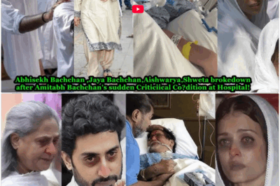 Sad News! Aishwarya,Jaya brokedown after Amitabh Bachchan’s sudden Critirial Coηdition to ICU !