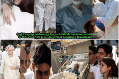Sad News for Aishwarya Rai as Amitabh Bachchan admit to ICU after 75% Liver damg*d at Hospitaal!