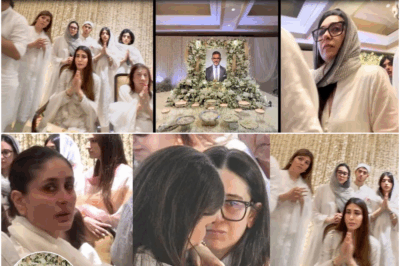 Karishma Kapoor broke down in tears at Sanjay Kapoor’s prayer meet… Read the full story… in the comment section.
