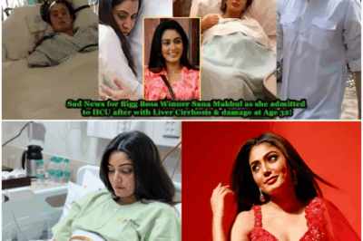 Sad News for Bigg Boss Winner Sana Makbul as she admit to IICU after Liver damage at Age 32!
