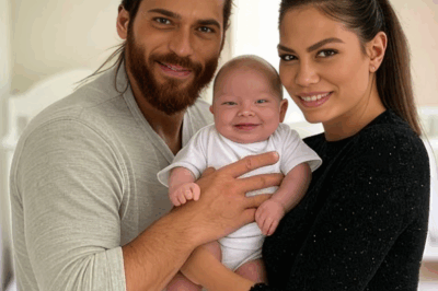 İlk aile fotoğrafı geldi: Demet Özdemir ve Yaman, bebekleriyle mutluluk yaratabiliyor.