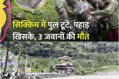 Sikkim Flood Fury: Rivers Overflow, Landslides Strike, 3 Soldiers Dead, 6 Missing!