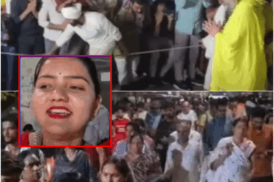Chaos in Mathura-Vrindavan: 8 Lakh Devotees Flock, Stampede-Like Situation Forces People to Flee, Leaving Footwear Behind