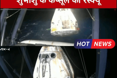 🚀 “Dragon Capsule Returns: Inside India’s Historic Spacewater Landing and Astronaut Rescue”