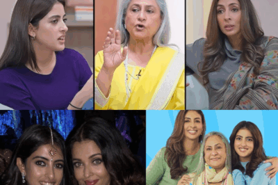 Inside the Bachchan Family: Netizens Wonder How Aishwarya Rai Survives Amid Jaya, Shweta, and Navya’s Heated Exchanges”