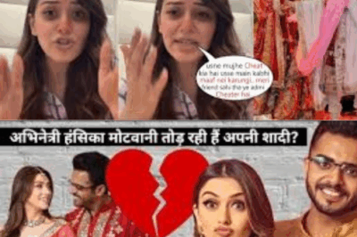 Hansika Motwani brokedown on Live after her Divorce with Sohael Khaturiya after 3years of Marriage!