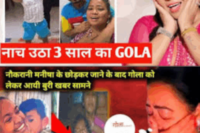 After Manisha’s departure, the biggest good news came in Bharti Singh’s life, 3 year old Gola started dancing