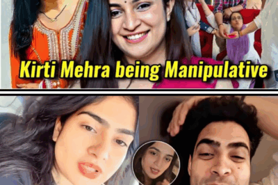 KIRTI MEHRA & AJJU’S RELATIONSHIP EXPOSED: INSULTING PRATIBHA SONI & MAKING VLOGS WITH MARRIED MAN