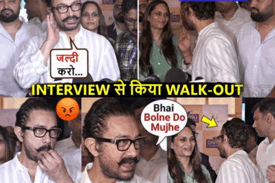 Aamir Khan’s Unexpected Exit: Tension Rises at ‘Sitaare Zameen Par’ Screening