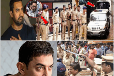 It became difficult for Aamir Khan to escape, police surrounded his house from all sides! 25 IAS Officers at Aamir Khan’s home