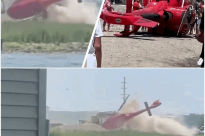 Helicopter flips and crashes near Michigan restaurant during botched landing
