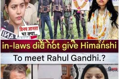 Vinay Narwal’s wife Himanshi did not meet Rahul Gandhi, family members told the real reason