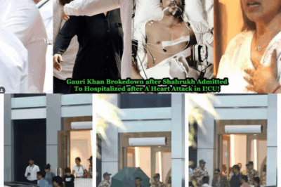 “Gauri Khan’s Emotional Breakdown After Shah Rukh Khan’s Shocking Heart Attack – ICU Details Inside!”