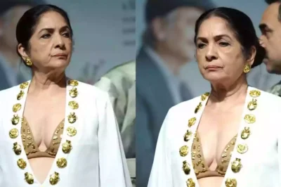 Shocking!70yrs Old actress Neena Gupta flaunting her looks in bold style at her Grand Birthday Bash!