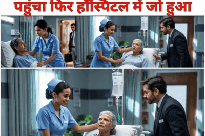 नर्स उस लावारिस बूढ़ी औरत की देखभाल करती थी, दो महीने बाद उसका अरबपति बेटा उसे खोजने आया।