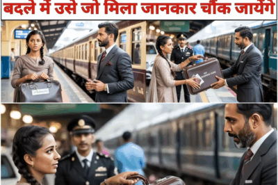 ट्रेन में बैग बदल गए थे, एक बैग में कीमती सामान था, लड़की ने वह बैग उसके मालिक को एक अप्रत्याशित तरीके से लौटा दिया।