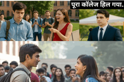 गरीब लड़का समझकर करोड़पति लड़की ने उसका मजाक उड़ाया, लेकिन जब उसकी असली पहचान सामने आई तो पूरा कॉलेज हैरान रह गया और लड़की की सोच हमेशा के लिए बदल गई!