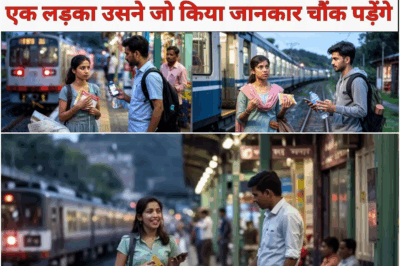 खाना लेने उतरी, ट्रेन छूट गई – फिर अनजान स्टेशन पर मिले लड़के ने ऐसी मदद की जिसकी किसी को उम्मीद नहीं थी!